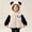 White, variant on Abtuhar Toddler Kids Boys Girls Fall Winter Hooded Casual Outerwear and Jackets Winter Sherpa‑fleece Warm Coat With Ear‑shaped Hood for 0‑5 Years