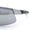 Silver Frame - Silver Mirror Lens, variant on SA106 Semi Rimless Sport Sunglasses UV400 Lightweight Performance Eyewear Green Frame - Orange Mirror Lens