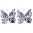 thumbnail image 2 of RuiJiao 2pc Butterfly Hanging Diamond Art Pendant Window Decoration Gift, Crystal Butterfly Acrylic Pendant - Special Crystal Acrylic Sun Catcher Painting Ornament, 2 of 8