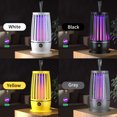 thumbnail image 2 of Dispositivo de conducción Irfora Mosquito Killer USB Hanging Bug Zapper Trap Lamp con luz de noche blanca cálida Lámpara de mosquitos eléctrica no tóxica Insecto Mosquito atrae moscas de la fruta par, 2 of 7