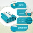 thumbnail image 6 of LOVE STORY Custom Size 15'x22' Turquoise Blue Sun Shade Cloth with Grommets Pergola Shade Cover 95% UV Protection for Outdoor, 6 of 8