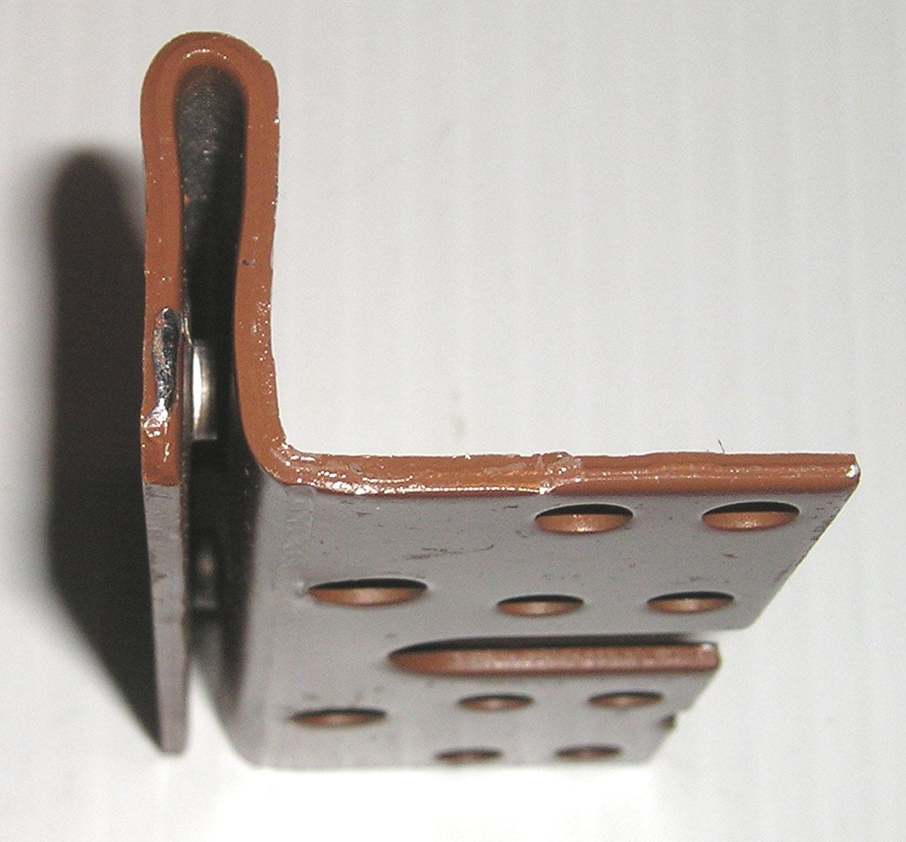 4 Bed Rail Double Hook Flat Slot Plates Fits 2" Bracket or Bed Post 13 ga Steel 