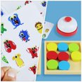 thumbnail image 2 of 1 Set Pushing Table Game Toy Wooden Early Educational Toy Board Game Toy, 2 of 6