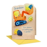 American Greetings Easter Card for Grandson (Construction Theme)