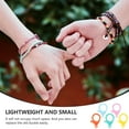 thumbnail image 3 of OUNONA 50Pcs Assorted Color Plastic Lobster Clasp Jewelry Buckles for Bag Clasp and Keychain Use, 3 of 8