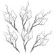 thumbnail image 3 of 6 ramas artificiales de asta, ramas de árboles secas, ramas DIY para arreglos florales, 3 of 4