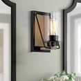 thumbnail image 5 of Kira Home Brentwood 6.25" Seeded Glass Shades, Replacement Glass, 1-5/8" Fitter Opening for Threaded Medium Base Socket, 5 of 9