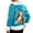 83-Sky Blue, variant on KHONTS Christmas Santa for Men Furry Xmas Oversized Lined Outfits Red XL