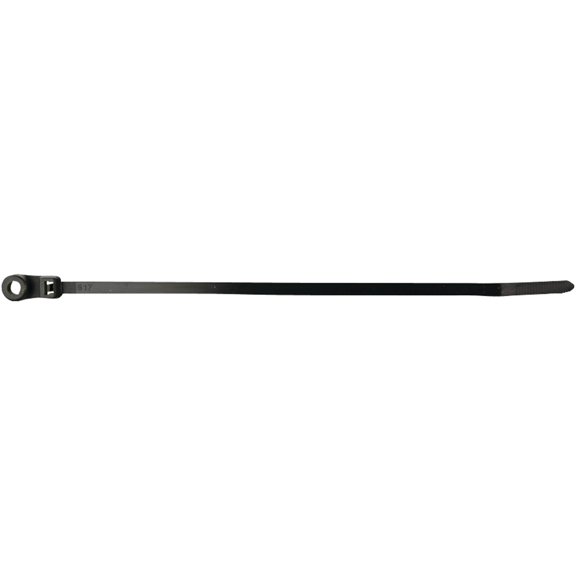 Install Bay Zip Ties with Mounting-Hole Screw-Down Head, 100 Count (7 In.), BMCT7PT