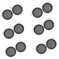 thumbnail image 3 of 2/3/4/5/6.8/8 Inch Black Car Speaker Grill Mesh Round Horn Protective Cover Circle Enclosure Net 2PCS 2 inches, 3 of 5