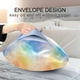 thumbnail image 5 of Ryvnso Satin Pillowcase Rainbow Tie Dye-a2 Pillow Cases Standard Size 26x20in, 5 of 6