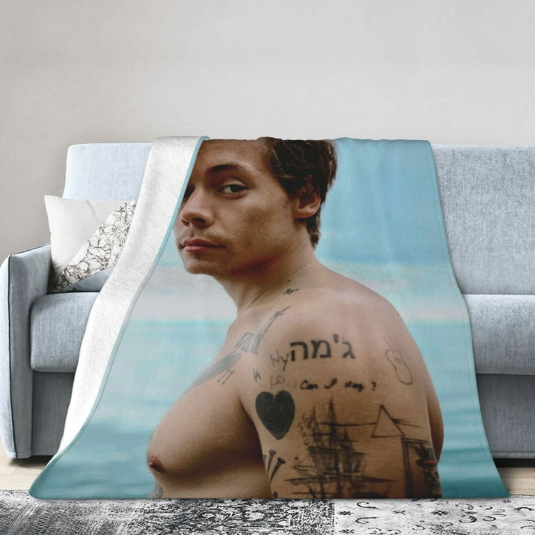 Throw Blanket Harry Styles Blanket Throw Bedding Room Decor Flannel Blankets for Bed Sofa 40 x30 Walmart