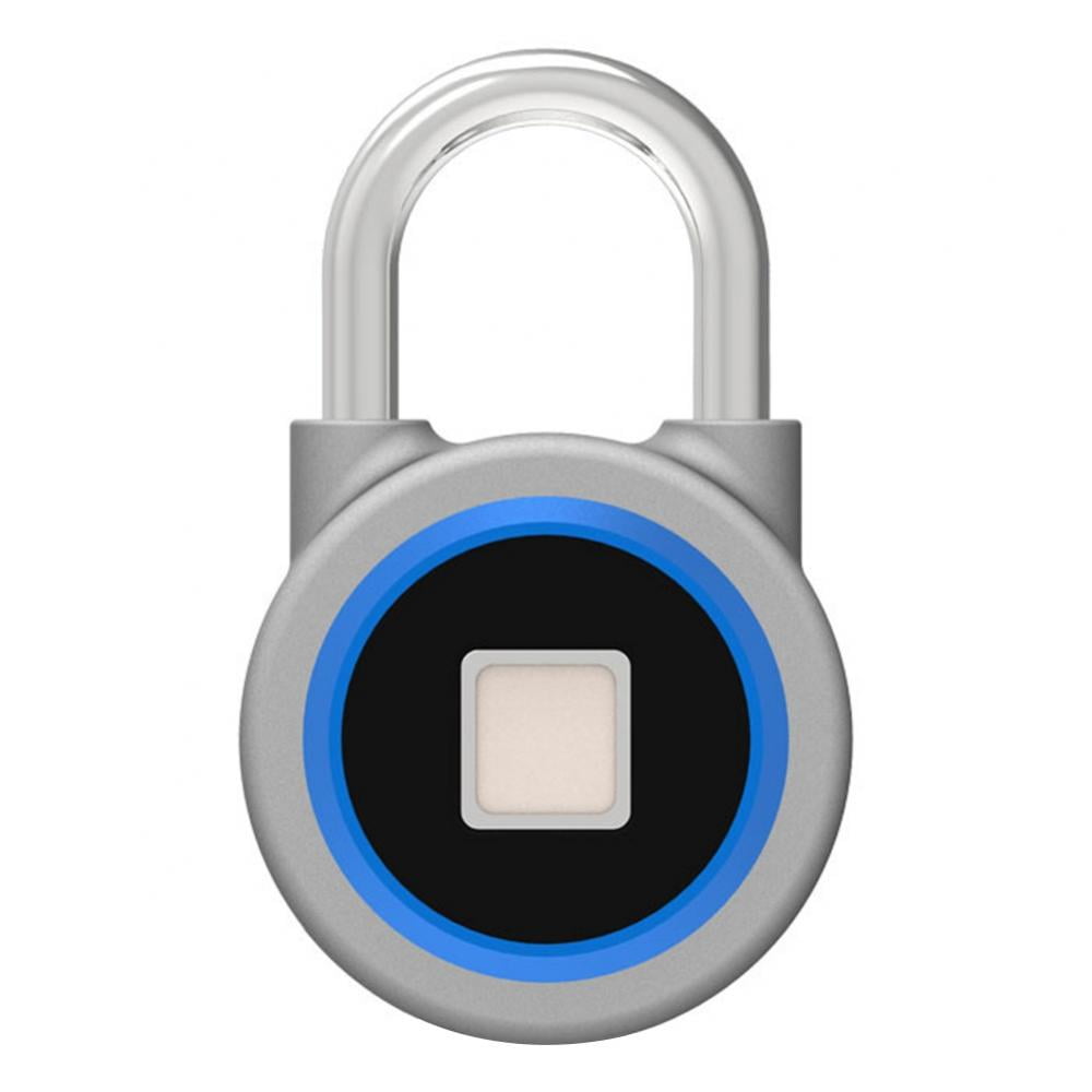 Smart Keyless Door Lock Fingerprint Padlock Biometric Waterproof Electronic US 
