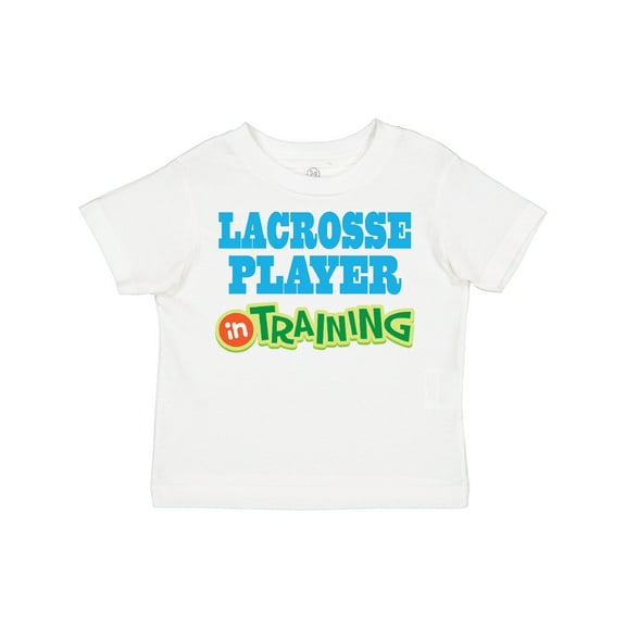 Inktastic Lacrosse Player in Training Boys or Girls Toddler T-Shirt