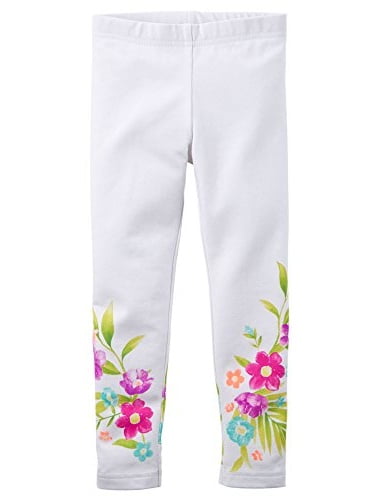 4t white leggings