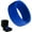Blue, variant on Wildfire Ring Broad Silicone Wedding Ring Engagement Ring, Silicone Rubber Wedding Bands for Men Women,, Anniversary Idea for Couples (White - Plain, 11)