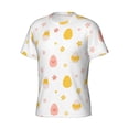 thumbnail image 5 of Qekee Funny Chicken Classic Fit T-Shirt Men's Shirt Men's Tight Short Sleeves for Exercise, Running, Mountaineering - Funny Chicken, 5 of 9