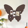 thumbnail image 5 of Juego de Pared de Fotos de Fieltro con Forma de Mariposas, Tablón de Anuncios de Fieltro de Mariposas, Tablero de Corcho, Tablero de Fotos Plegable, Autoadhesivo, 5 of 5