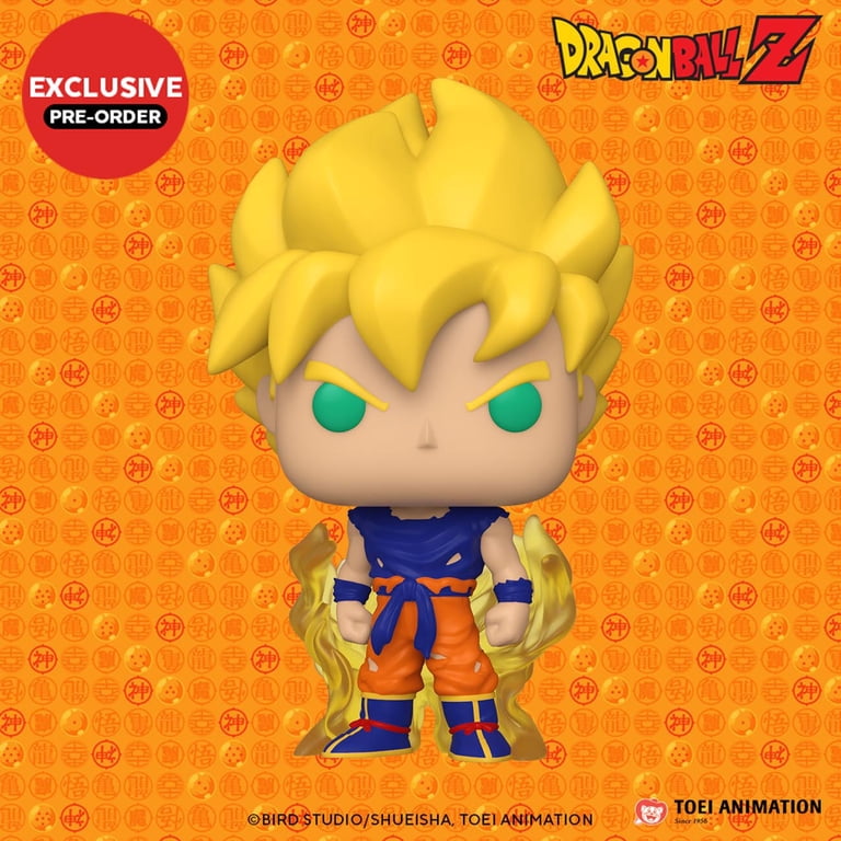 Funko Pop! Dragonball Z Super Saiyan Blue God Goku Hot Topic Exclusive Vinyl Figure Funko Pop! Dragonball Z Super Saiyan Blue God Goku Hot Topic Exclusive Vinyl Figure