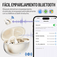 thumbnail image 3 of Audífonos 360° Inalambricos Bluetooth Gimnasio Micrófono Hd Sonido Hifi Xtellar beige, 3 of 4