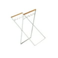 thumbnail image 1 of Trash Bag Holder Frame Waste Container Holder for Gardening Stand leaf folding trash Kitchen White, 1 of 9