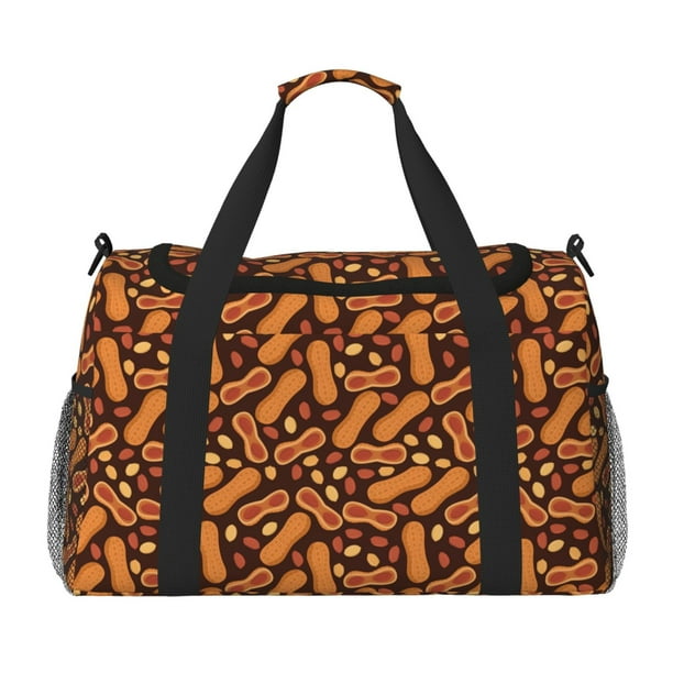 Disketp Peanuts2 Bolsa de Viaje Tipo Duffle, Bolso de Mano para Fin de Semana para Mujer, Bolsa de Gimnasio Ligera para Hombre, Esencial para Viajes