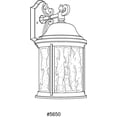 thumbnail image 2 of Progress Lighting Ashmore 3-Light Outdoor Wall Lantern in Antique Bronze with Shade, 2 of 2