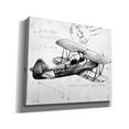thumbnail image 2 of Epic Graffiti 'Flight Schematic I' by Ethan Harper, Giclee Canvas Wall Art, 24"x20", 2 of 8
