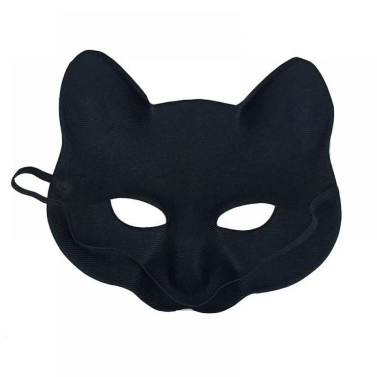 Cat Mask Halloween Mask Face Mask Halloween Animal Head Mask