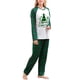thumbnail image 5 of Conjunto de pijamas navideños familiares Fiomva, pijamas navideños a juego, ropa de dormir navideña para adultos y niños, 5 of 8