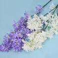 thumbnail image 2 of Flor artificial de 100 cm, flor lila, cruz de cerezo, flor de seda, flores falsas para boda, decoración del hogar, 2 of 5