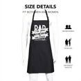thumbnail image 2 of Funny Aprons Black Kitchen Chef Apron, 2 Pockets Adjustable Neck Strap, for Cooking Baking BBQ Birthday Gifts, 2 of 6