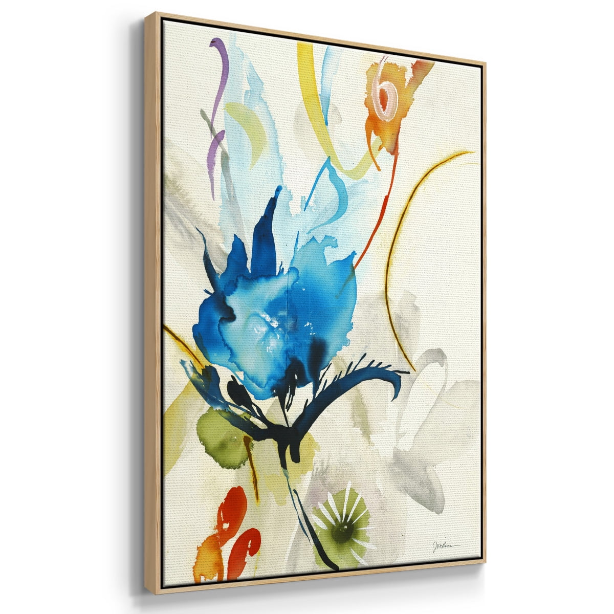 Local Color I Framed Premium Gallery Wrapped Canvas - Ready to Hang
