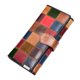 thumbnail image 3 of Cartera larga para mujer de piel sintética con compartimento portátil multicolor a juego. estilo c, 3 of 9