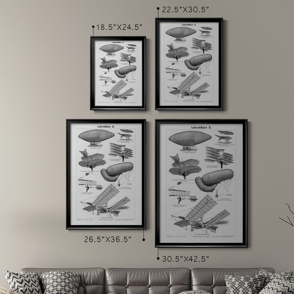Industrial Flight Premium Classic Framed Print - Ready to Hang