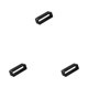 thumbnail image 2 of Qarigey 4 Piezas de Correa de Reloj Silicona Soporte de Bucle Extraíble, 2 of 6