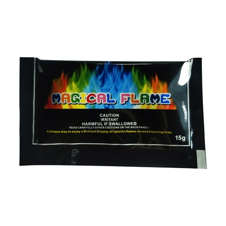 

Leozcaa Cosmic Fire Packets Colorful Fire Packs Magic Colored Flame for Campfires Bonfire Outdoor Pit