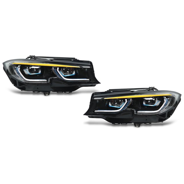 LEDDRL Headlight,Upgrades Laserlight Style Adaptive LED Projector Headlight Laserlight Headlamp Quality You Can Trust