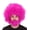 Fuchsia, variant on HPO Adult 80's Painter Curly Wig and Beard Set | Easy and Classic Celebrity Costume | Premium Halloween Wig
