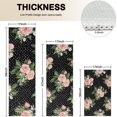 thumbnail image 4 of Pioneer Flower Floral Print Pattern Kitchen Rugs Sets Of 3,Kitchen Runner Rugs Non Skid Washable,Decorative Kitchen Floor Mats for Kitchen,Sink,Laundry,17"x30"+ 17"x47" + 17"x59", 4 of 6