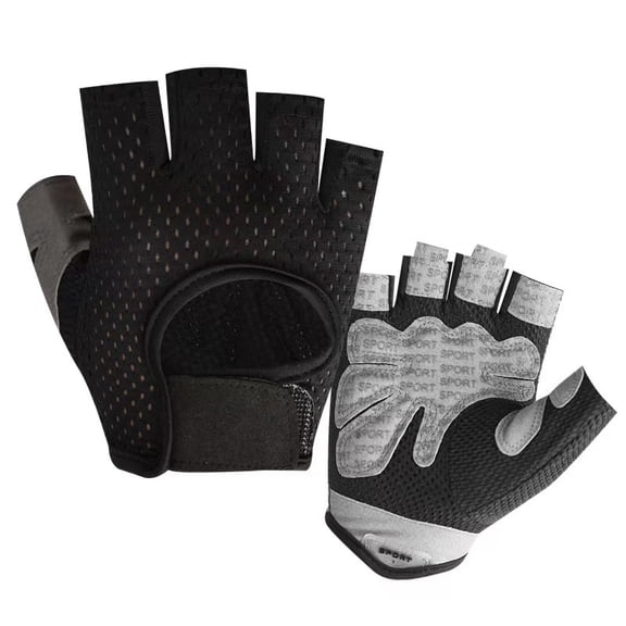 Cycling Gloves Half Finger, GEL Padded Anti-Slip Breathable Bike Gloves for Men Women, S-XL, 3 Colors