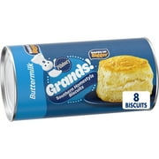 Pillsbury Grands! Southern Homestyle Buttermilk Biscuits, 8 Count, 16.3 oz
