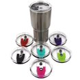 thumbnail image 1 of Tapa para taza Homeer, tapa para vaso, tapa sellada, buen sellado, orificio para pajita, antifugas, resistente al calor, a prueba de derrames, repuesto extraíble, taza deportiva de 20/30 oz, 1 of 8