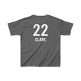 thumbnail image 2 of The Goat Caitlin Clark 22 for Women's Basketball Fan Gift Kids Cotton Tee, 2 of 2