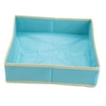 thumbnail image 3 of Kuntesetty Kid Sandbox Tray Large Space Smooth Easy to Carry Non Woven Fabric Play Sand Blue 40cmx40cm, 3 of 9