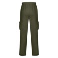 thumbnail image 5 of Clossjun Men's Casual Cargo Pants Daily Wear Work Out Pants With Pockets Breathable Elastic Waist Athletic Pants for Hiking Street Wear 3XL, 5 of 6