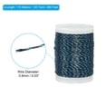 thumbnail image 2 of Archery Bow String Serving Thread 120 Yard/110M, 0.3" Dia Bowstring Thread, Navy Blue Black, 2 of 5