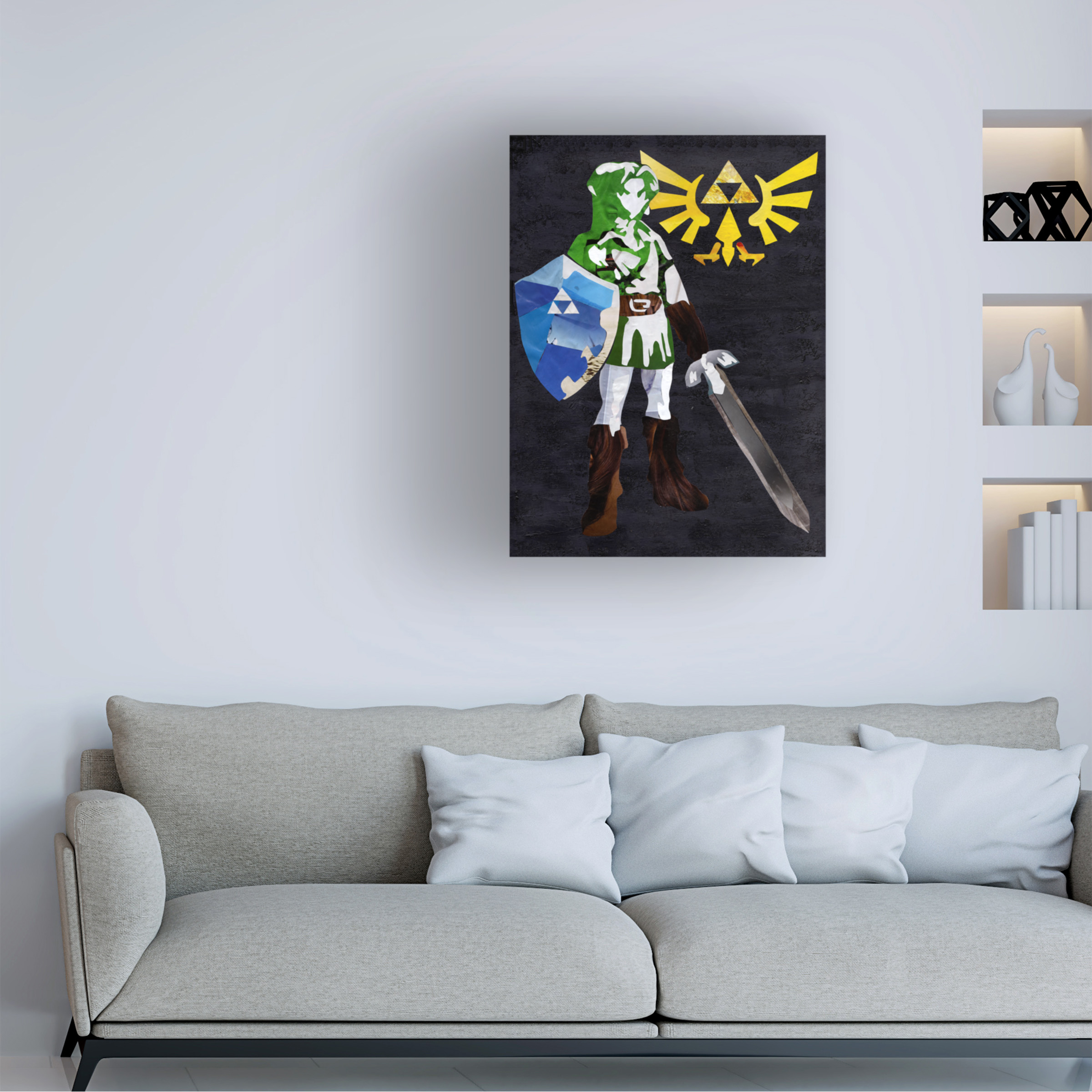 Trademark Fine Art 'Zelda 2' Canvas Art by Artpoptart