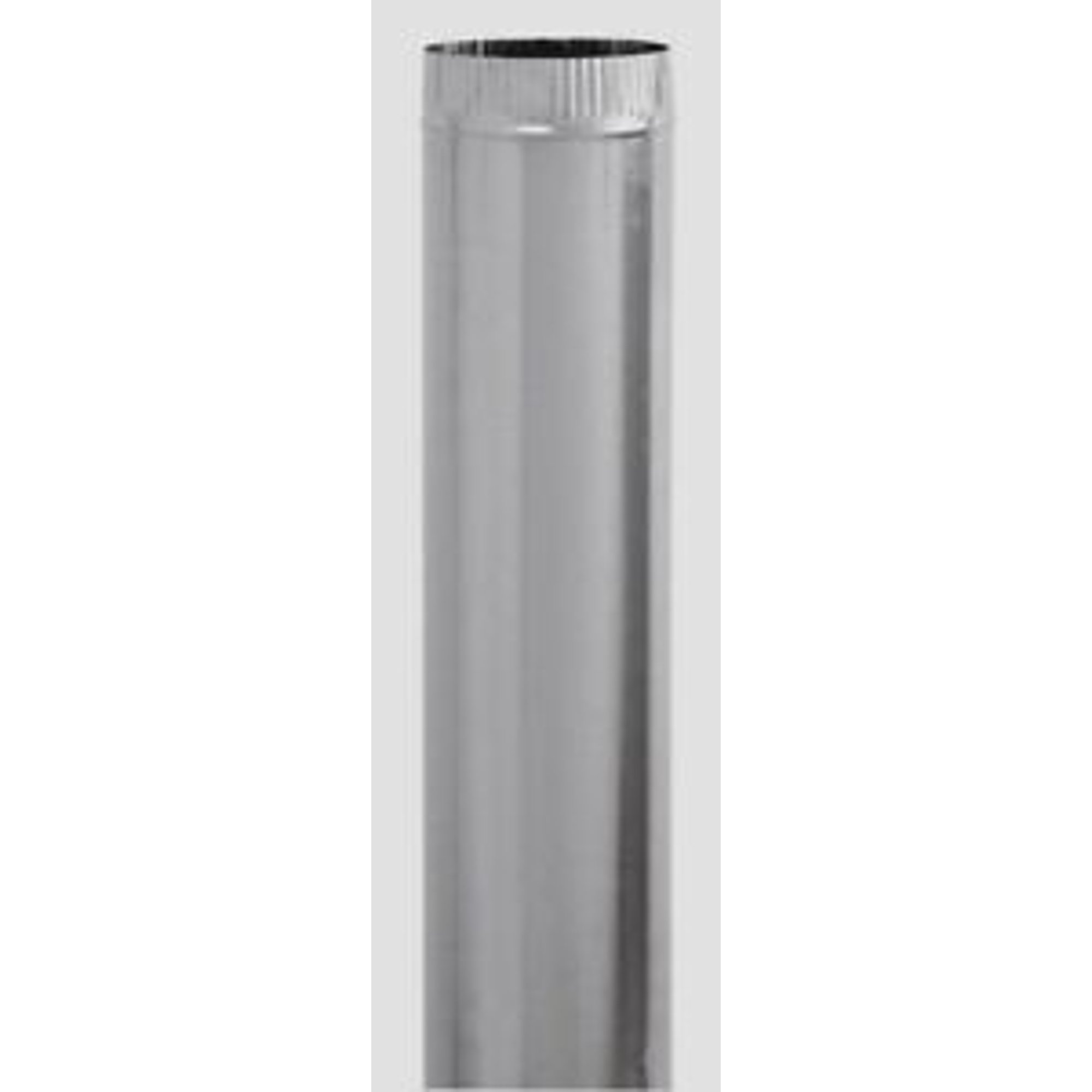 Imperial Mfg 4 D x 24 L Galvanized Steel Furnace Pipe Duct Metallic  GV0357 New - Walmart.com