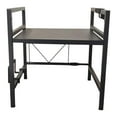 thumbnail image 2 of Tnarru Support de Four à Micro-Ondes Extensible Support de Cuisson Robuste 1 Couche Étagère Grille-Pain Rangement Ustensiles pour Café Salle à Manger Maison Garde-Manger Noir, 2 of 8